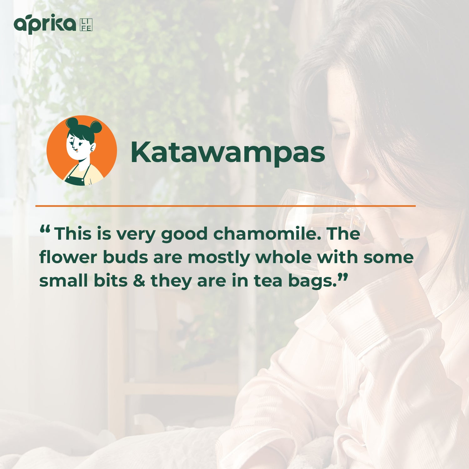 100% Pure Chamomile Herbal Tea, 60 Bags