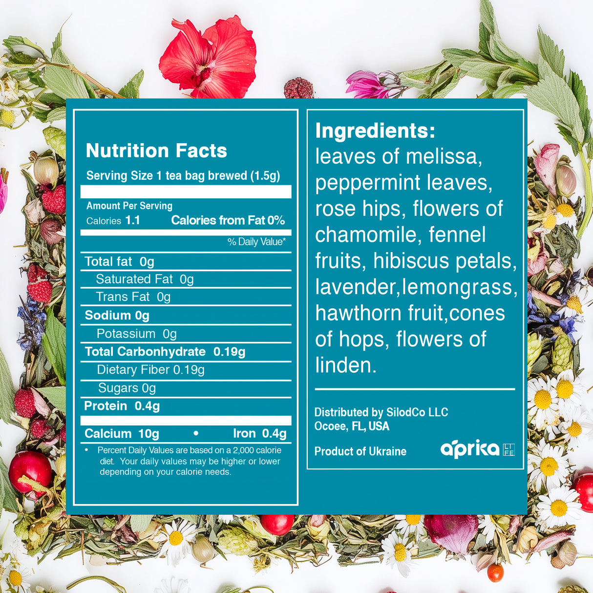 Herbal Sleep Tea With Sleep Guide, 60 Bags