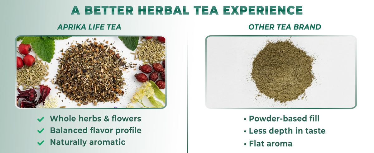 calm and relax herbal tea blend