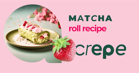 Matcha Towel Crepe Roll