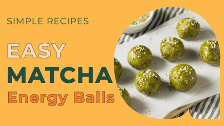 Easy Vegan Matcha Energy Balls: Perfect Snack for On-the-Go