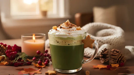 Gingerbread Matcha Latte Recipe