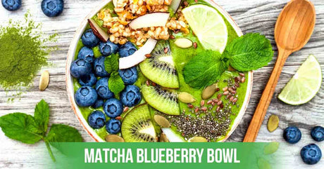 Matcha Blueberry Bowl Recipe