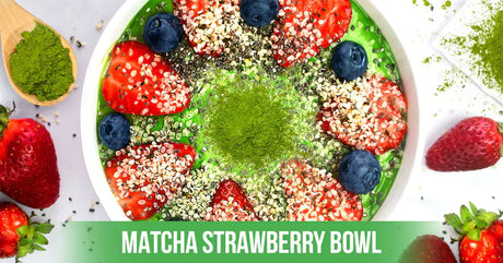 Matcha Strawberry Bowl Recipe
