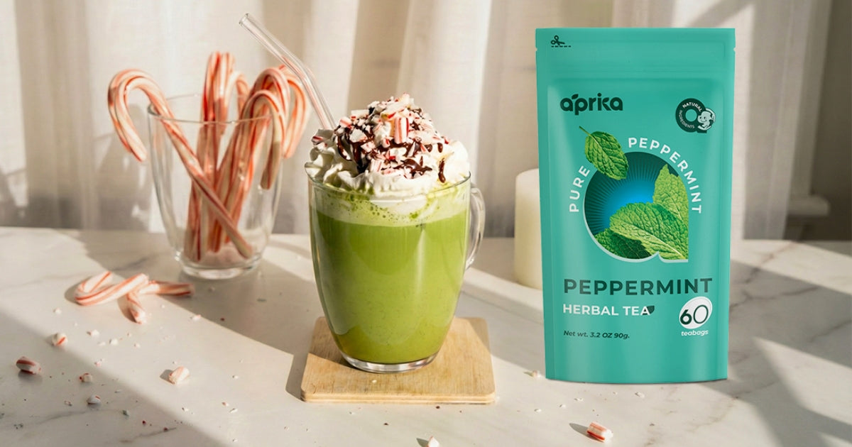 Peppermint White Hot Chocolate Matcha Latte Recipe