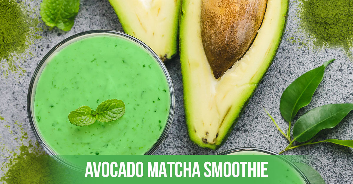 How to make Avocado Matcha Smoothie