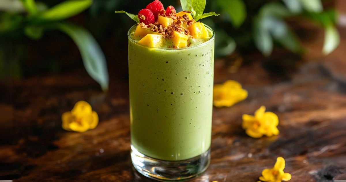 Tropical Matcha Smoothie