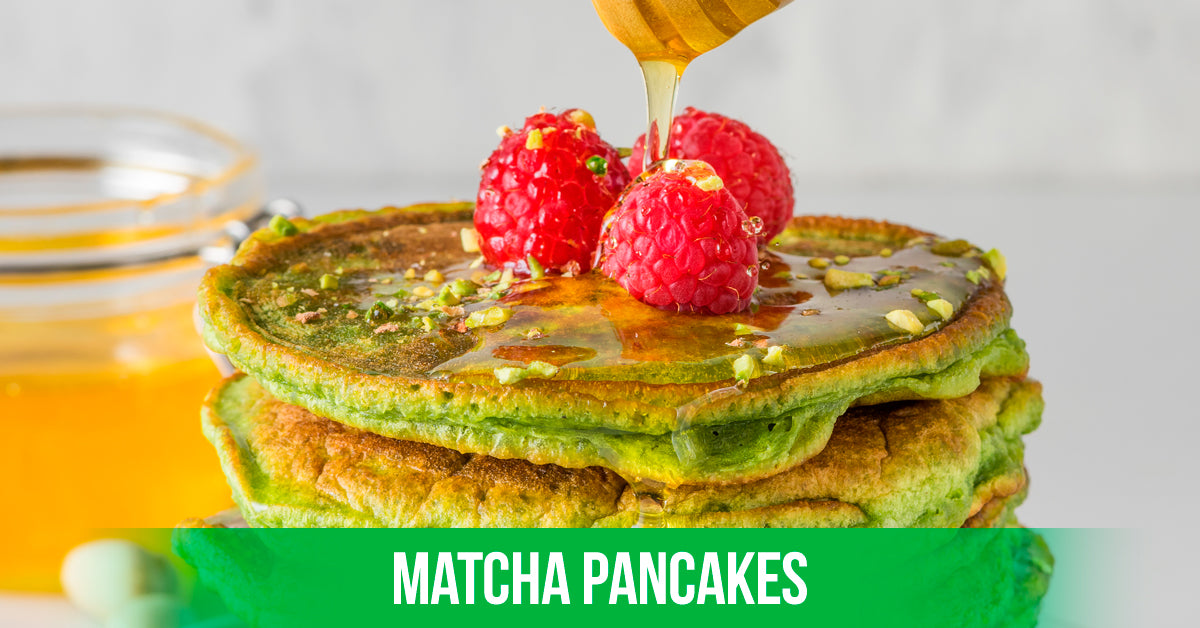 Matcha Pancakes?! A Fun a Healthy Spin on a Classic Breakfast Dish