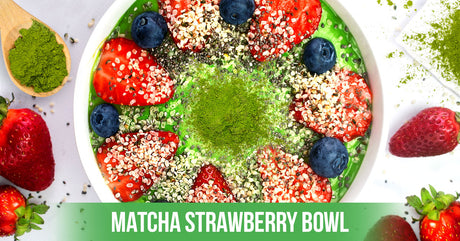 Matcha Strawberry Bowl