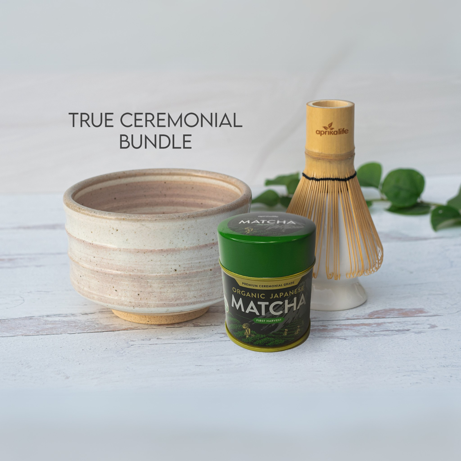 Ceramic Matcha Bowl Bamboo Matcha Whisk Whisk Holder Organic Japanese Matcha Set