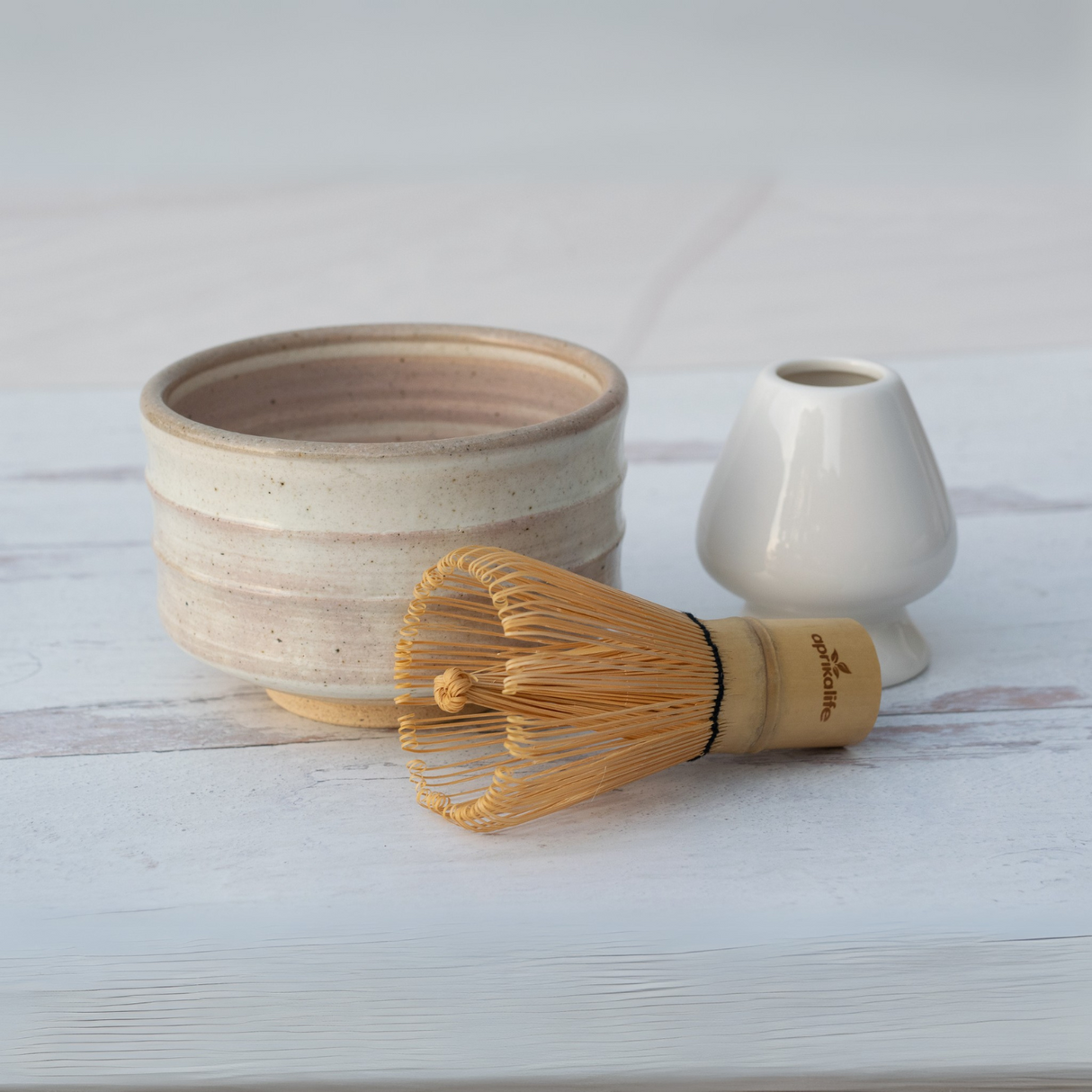 Beige Matcha Set