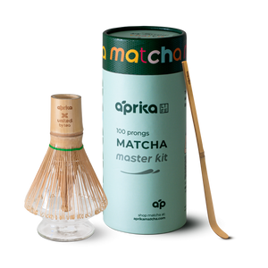 Matcha Bamboo Whisk & Holder Set