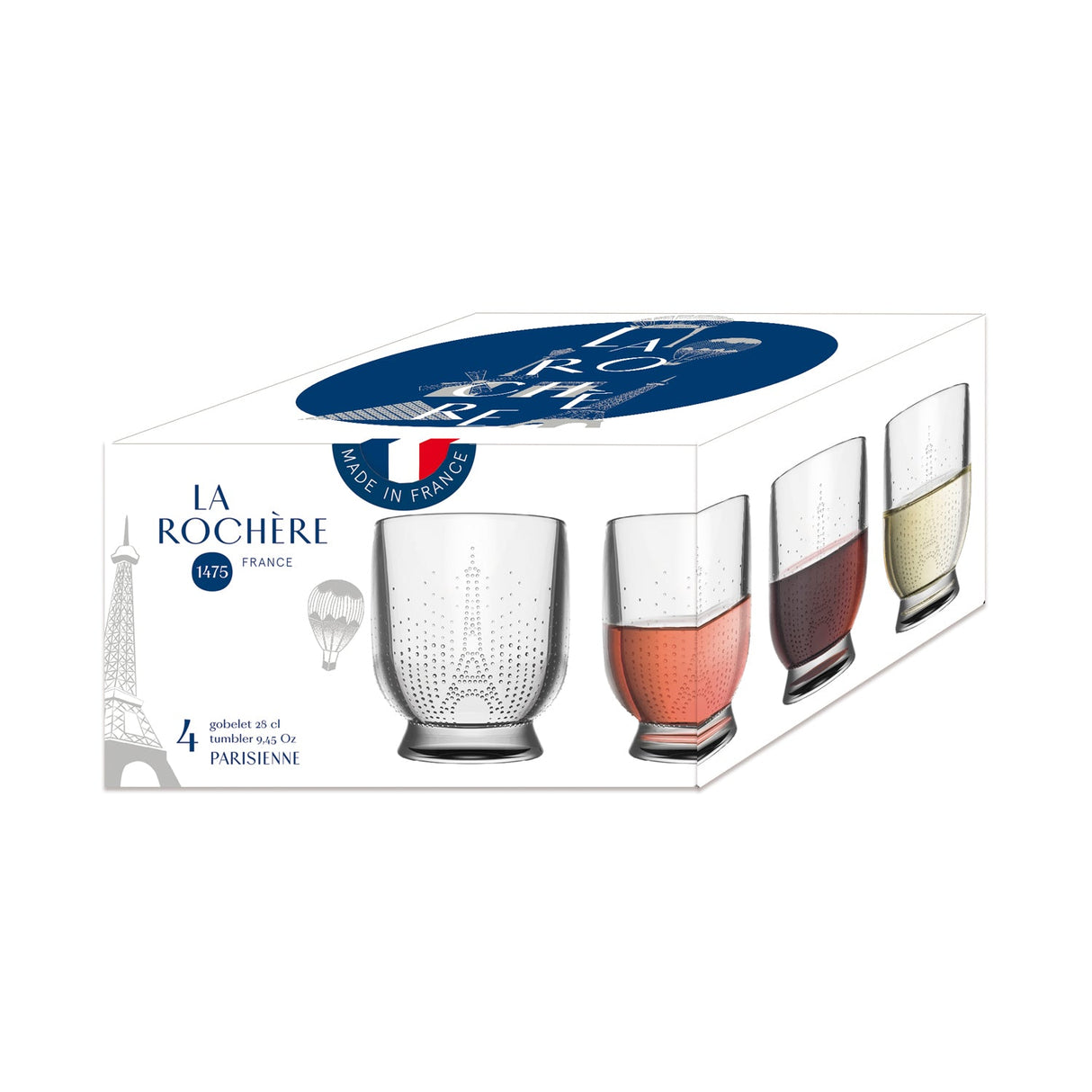 La Rochere Parisienne Tumbler Set of 4