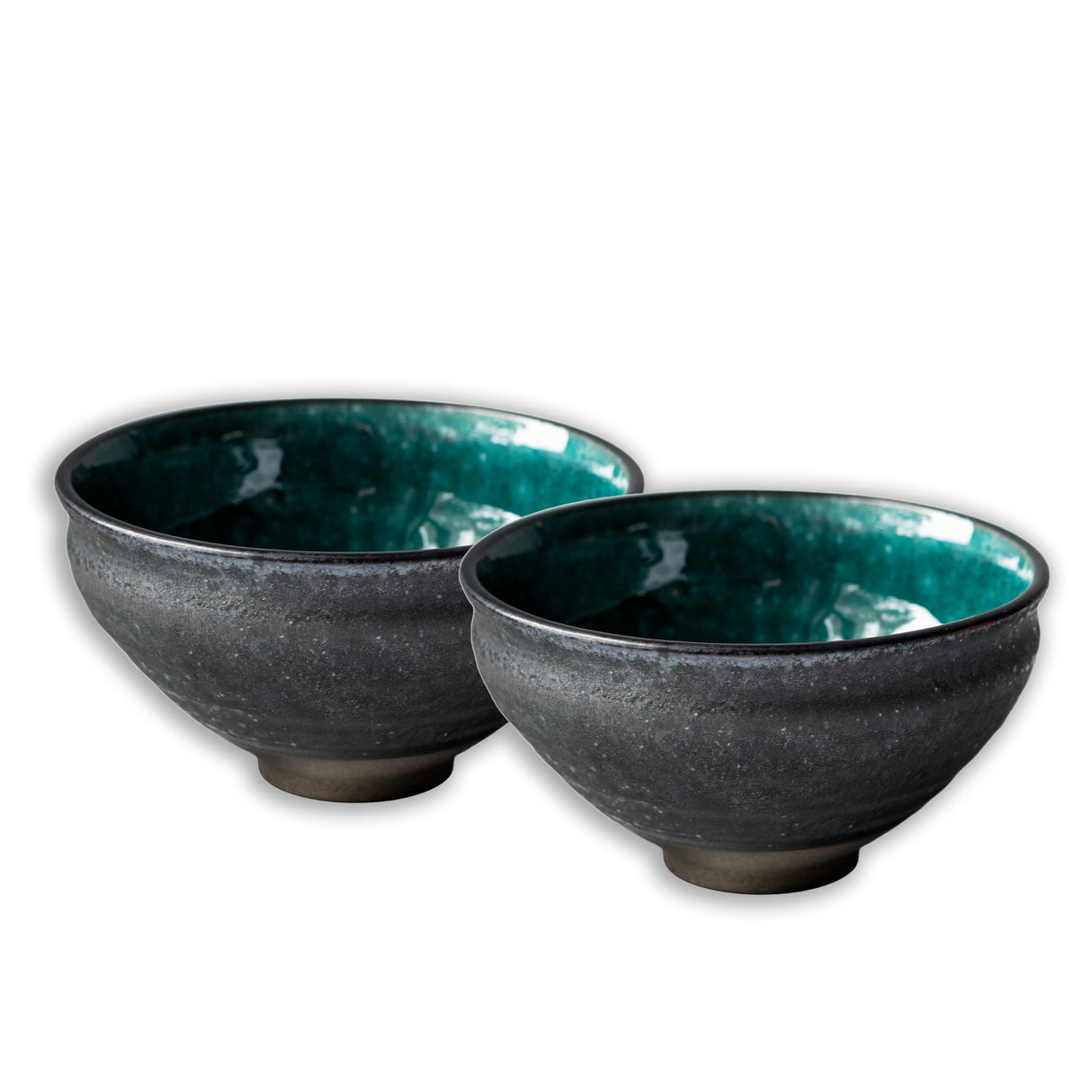 Blue & Black Matcha Bowl