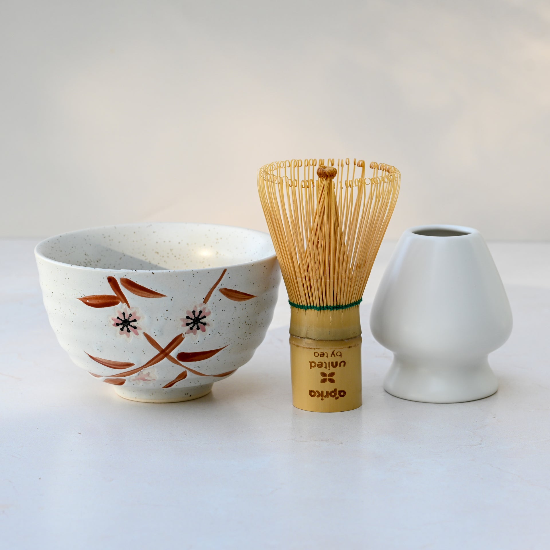 Bamboo Matcha Bowl Bamboo Matcha Whisk Whisk Holder Set