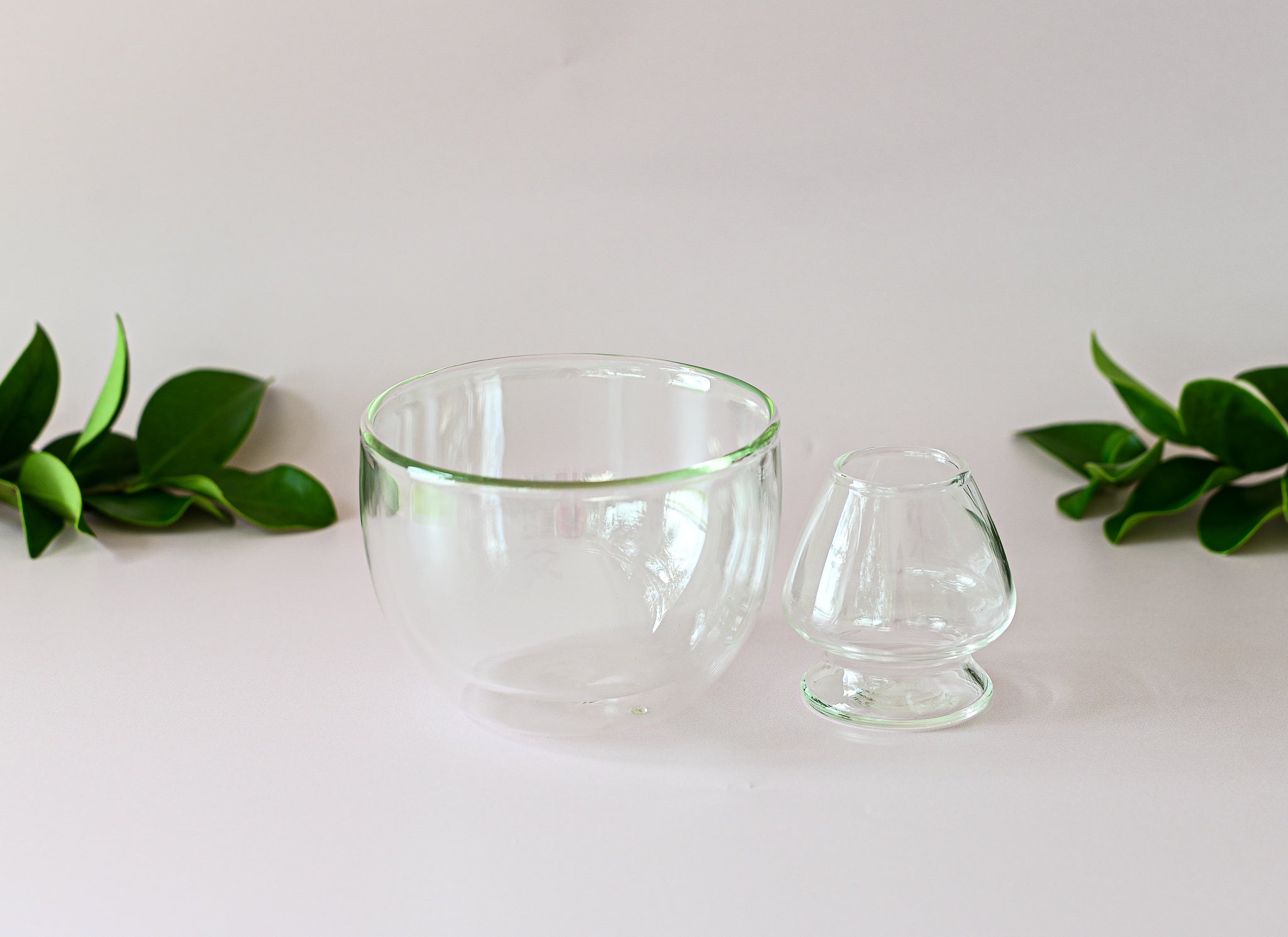 Matcha glass set incl. glass straws- limited edition