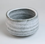 White Ceramic Matcha Bowl 17 oz with Rolled Rim, Matcha Chawan for Whisking and Drinking, Tea Ceremony Bowl