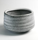 White Ceramic Matcha Bowl 17 oz with Rolled Rim, Matcha Chawan for Whisking and Drinking, Tea Ceremony Bowl