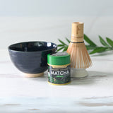 Dark Navy Blue Ceramic Matcha Bowl