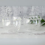 Double Sided Glass Bowl with Spout