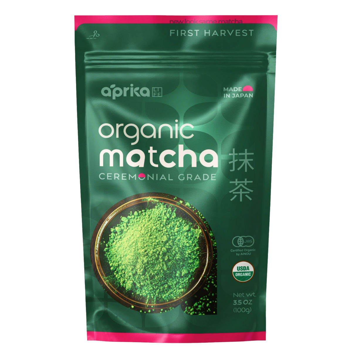 Organic Japanese Ceremonial Grade Matcha Green Tea Powder – Aprika Life