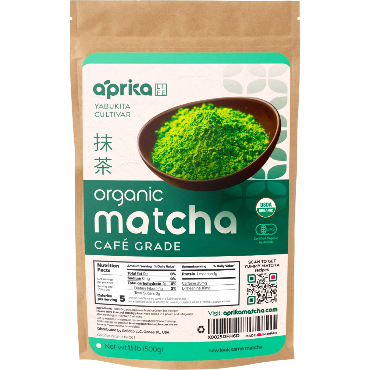 Organic Japanese Matcha Green Tea Powder