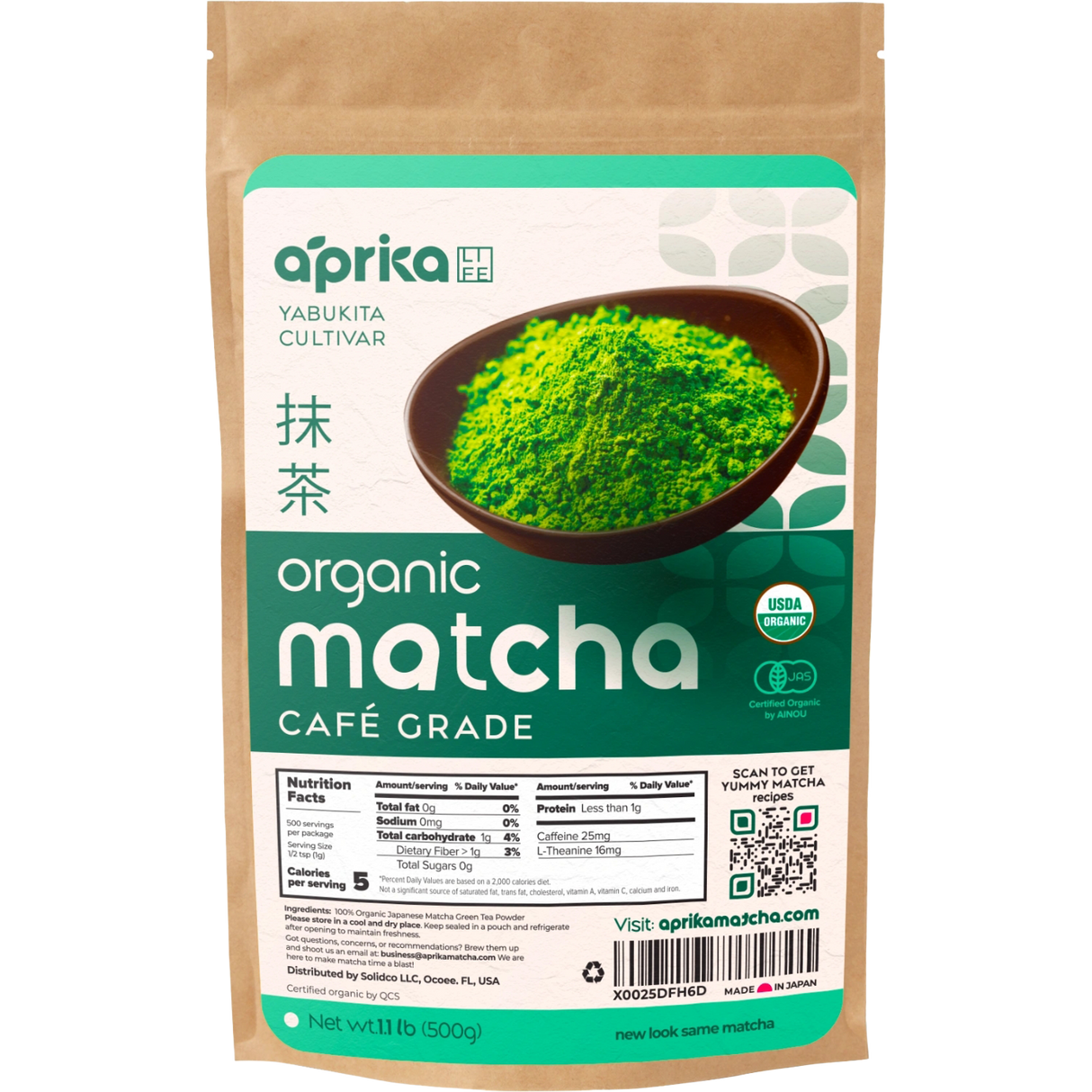 Organic Japanese Matcha Green Tea Powder