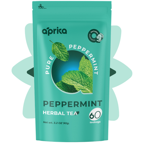 100% Pure Peppermint Herbal Tea, 60 Bags