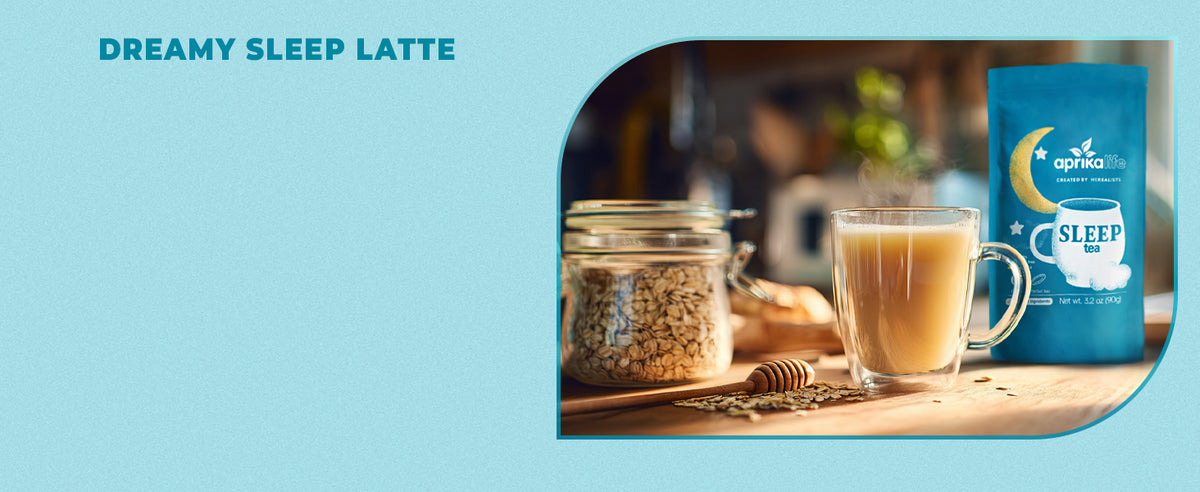 Oat milk  herbal sleep tea for restful sleep recipes