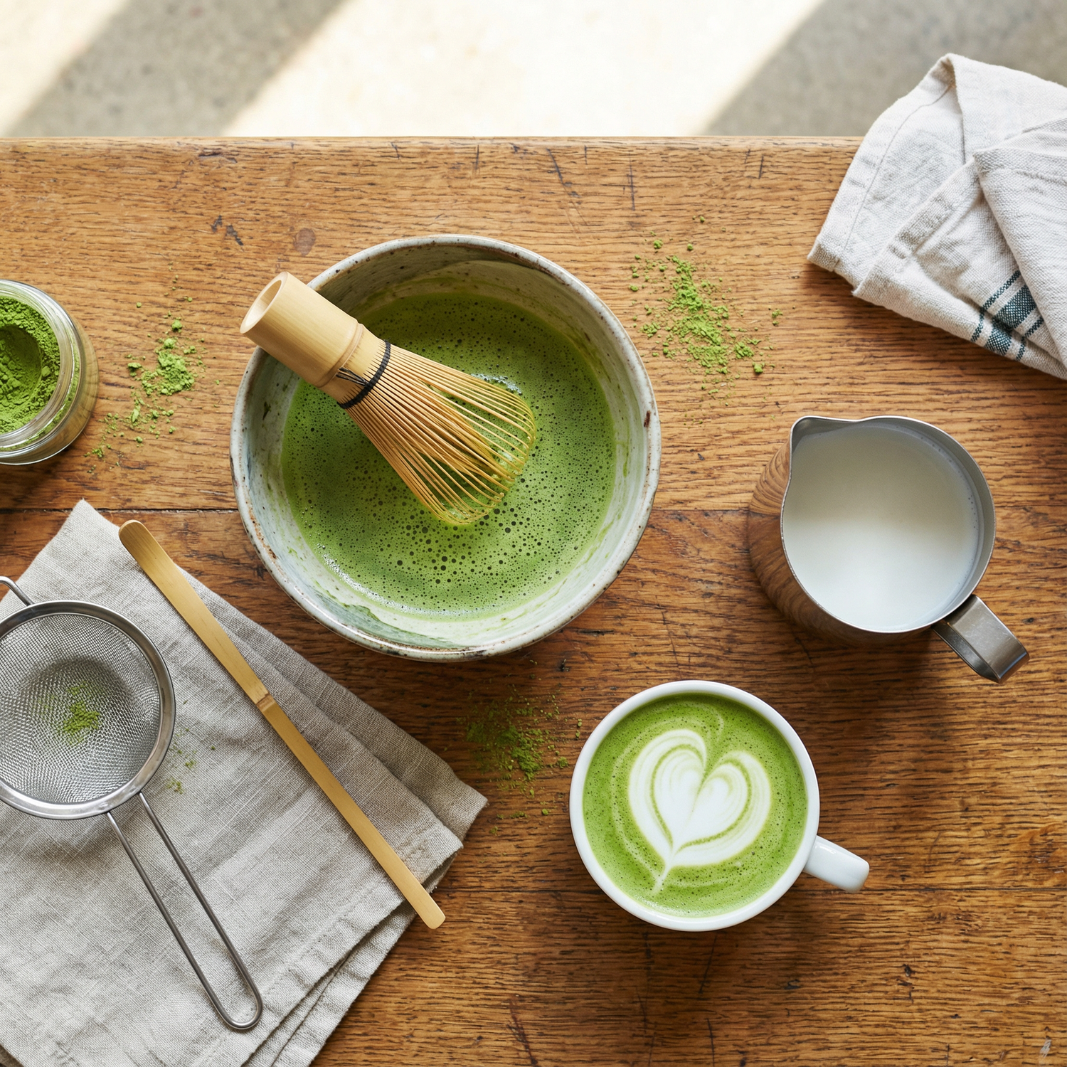 Organic Japanese Matcha Green Tea Powder (WHOLESALE) – Aprika Life