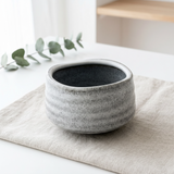 White Ceramic Matcha Bowl 17 oz with Rolled Rim, Matcha Chawan for Whisking and Drinking, Tea Ceremony Bowl