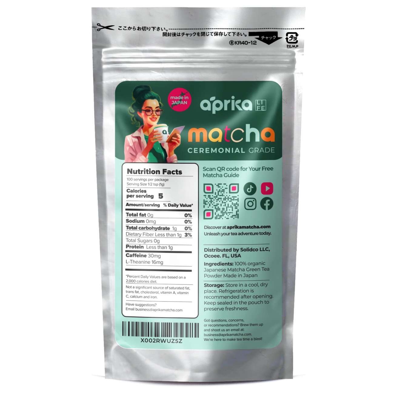 40g - Premium Japanese Matcha 40g Tins - View #6