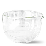 Double Sided Glass Bowl with Spout