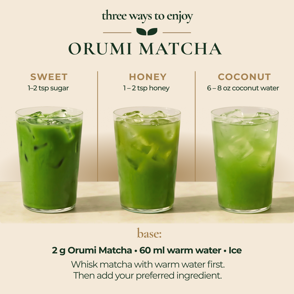 Aprika Life Orumi Japanese Ceremonial Grade Matcha Powder, 100g Pouch