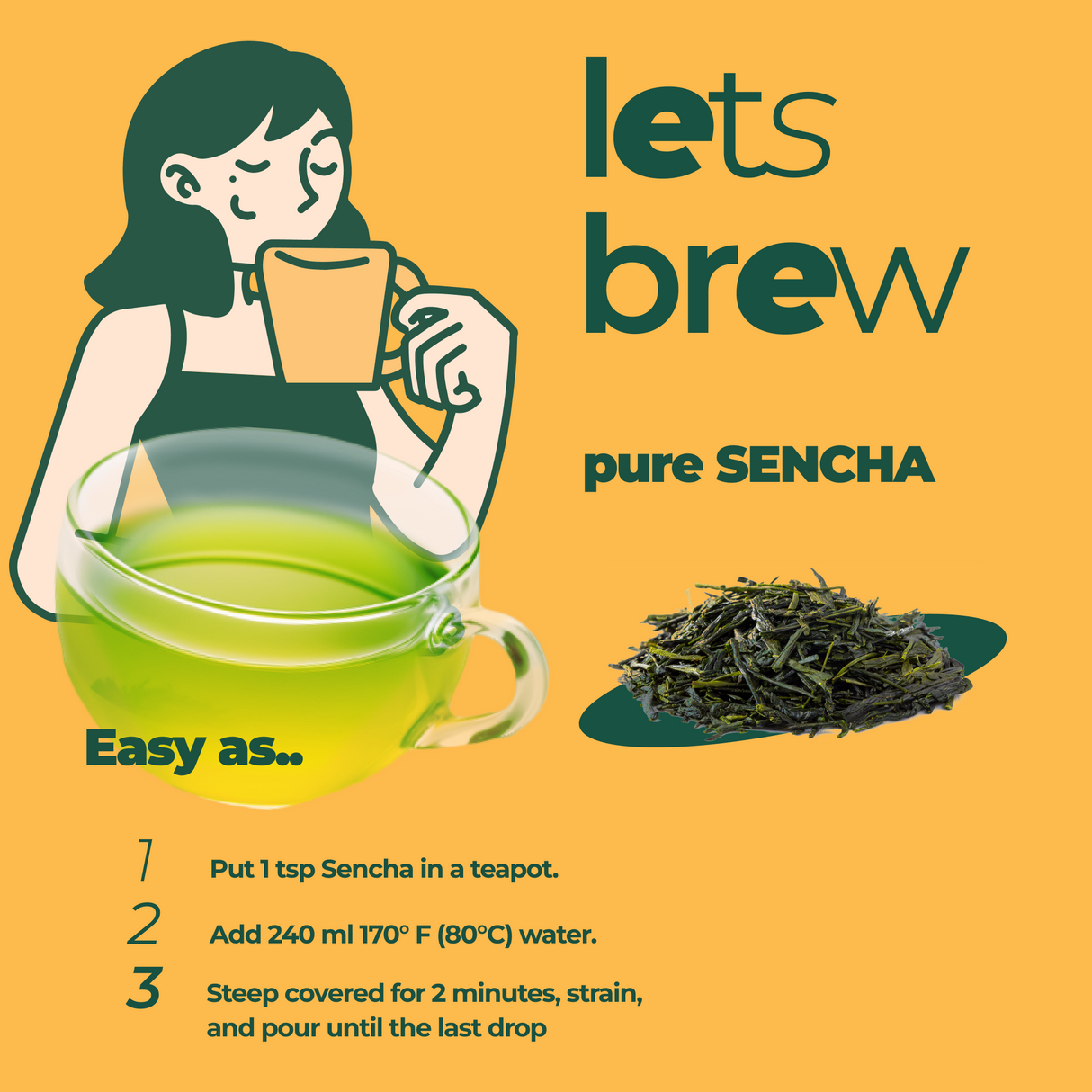 Sencha Loose Leaf Tea