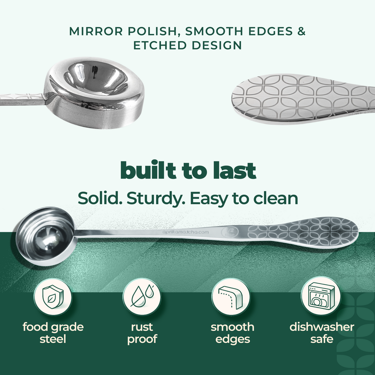 2-in-1 Matcha Spoon & Tea Scoop with Magnet